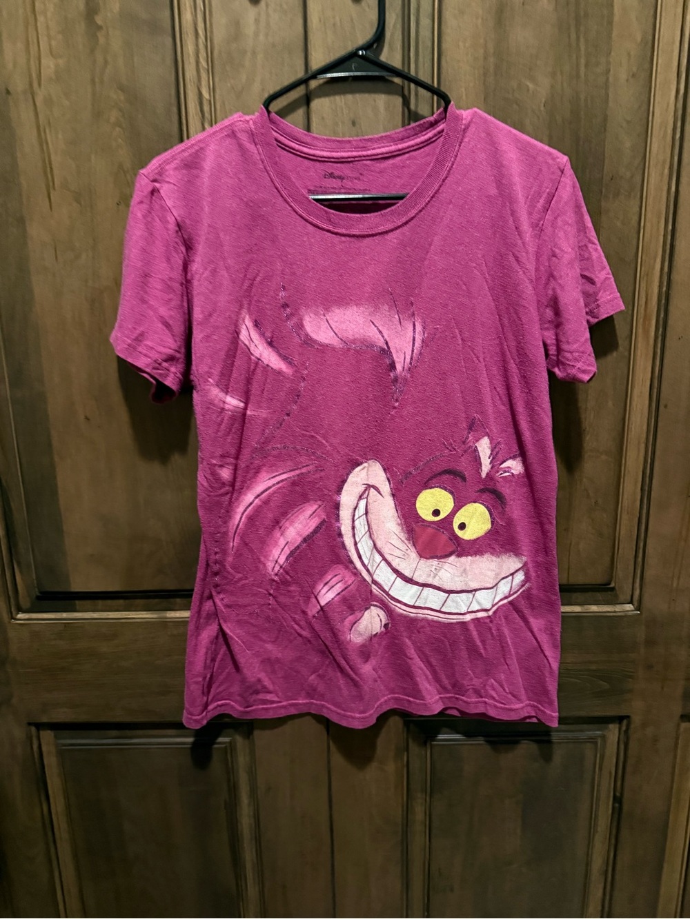 Disney Cheshire Cat Short-Sleeve Graphic Tee - Pink
